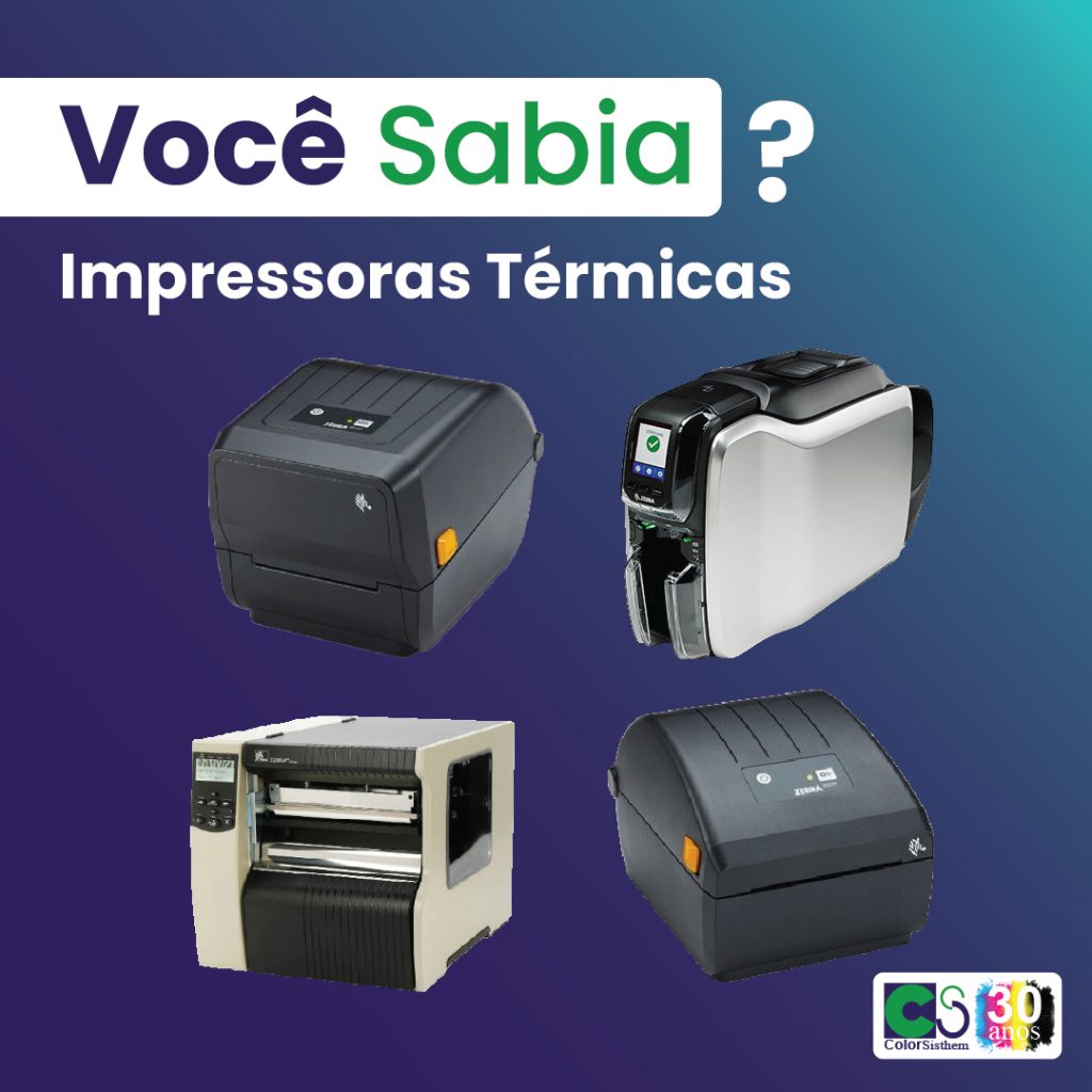 Para que serve uma impressora térmica?